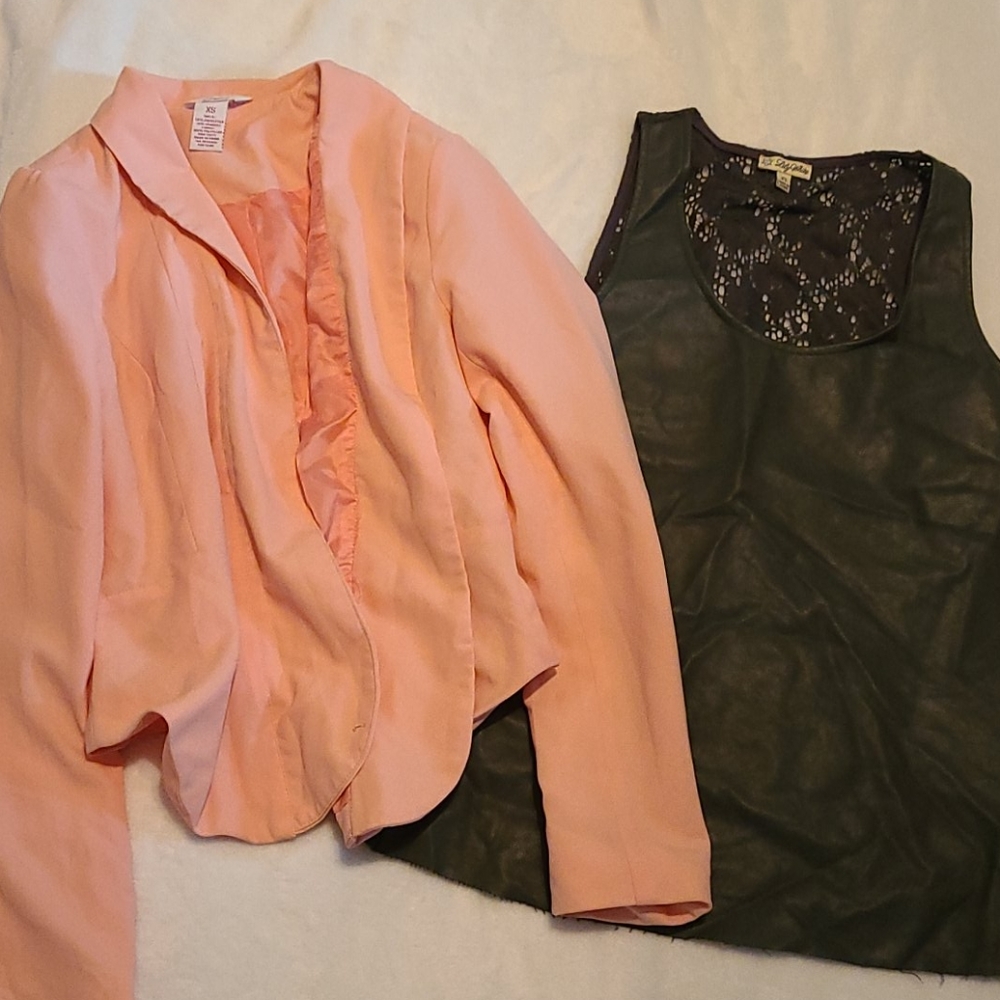 Blazer/tank bundle